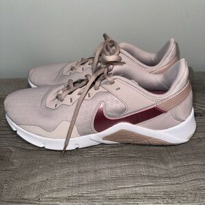 Nike Womens Legend Essential 2- Platinum Violet Size 9 Shoe Sneaker